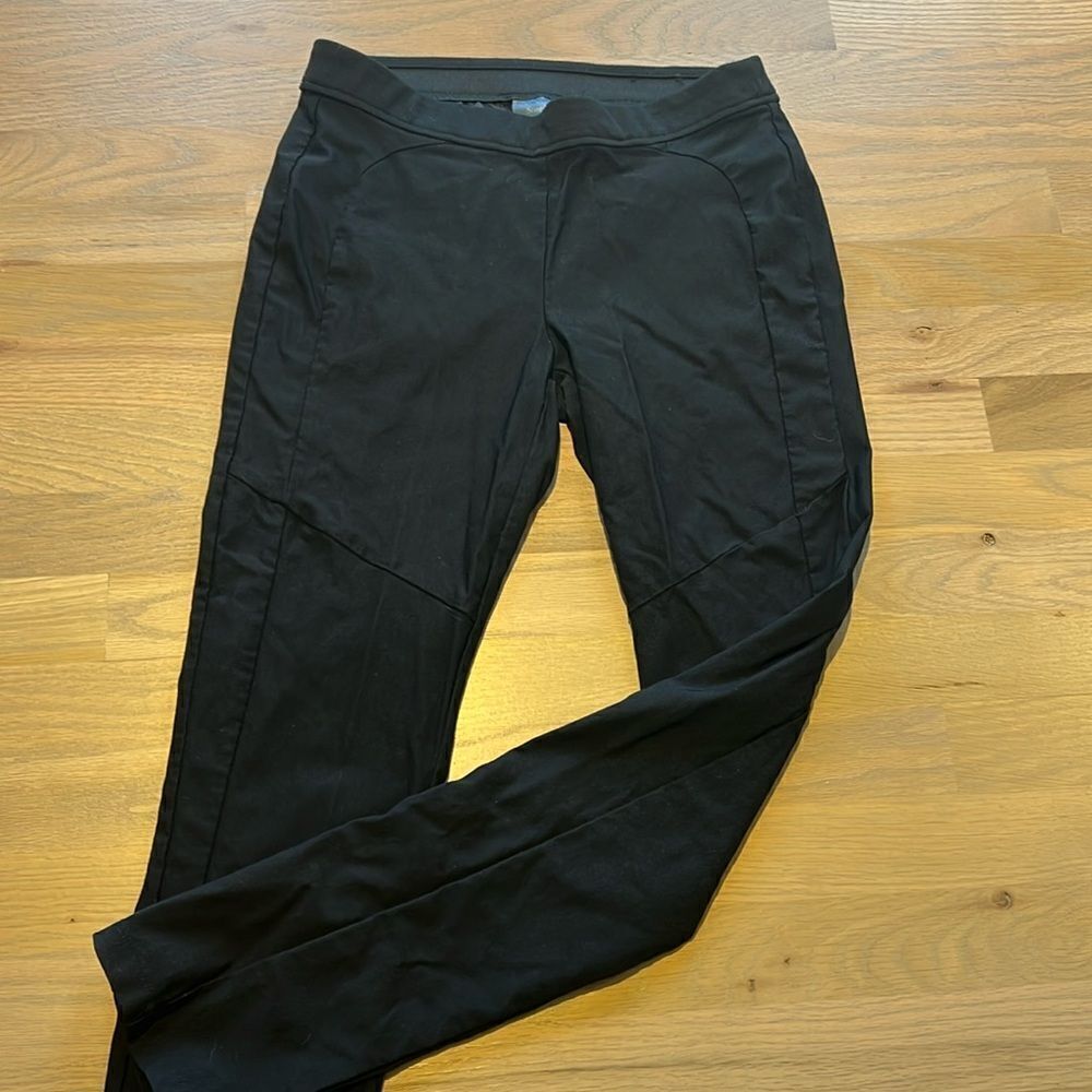 Simply Vera Vera Wang Black Work Pants Leggings Size Small